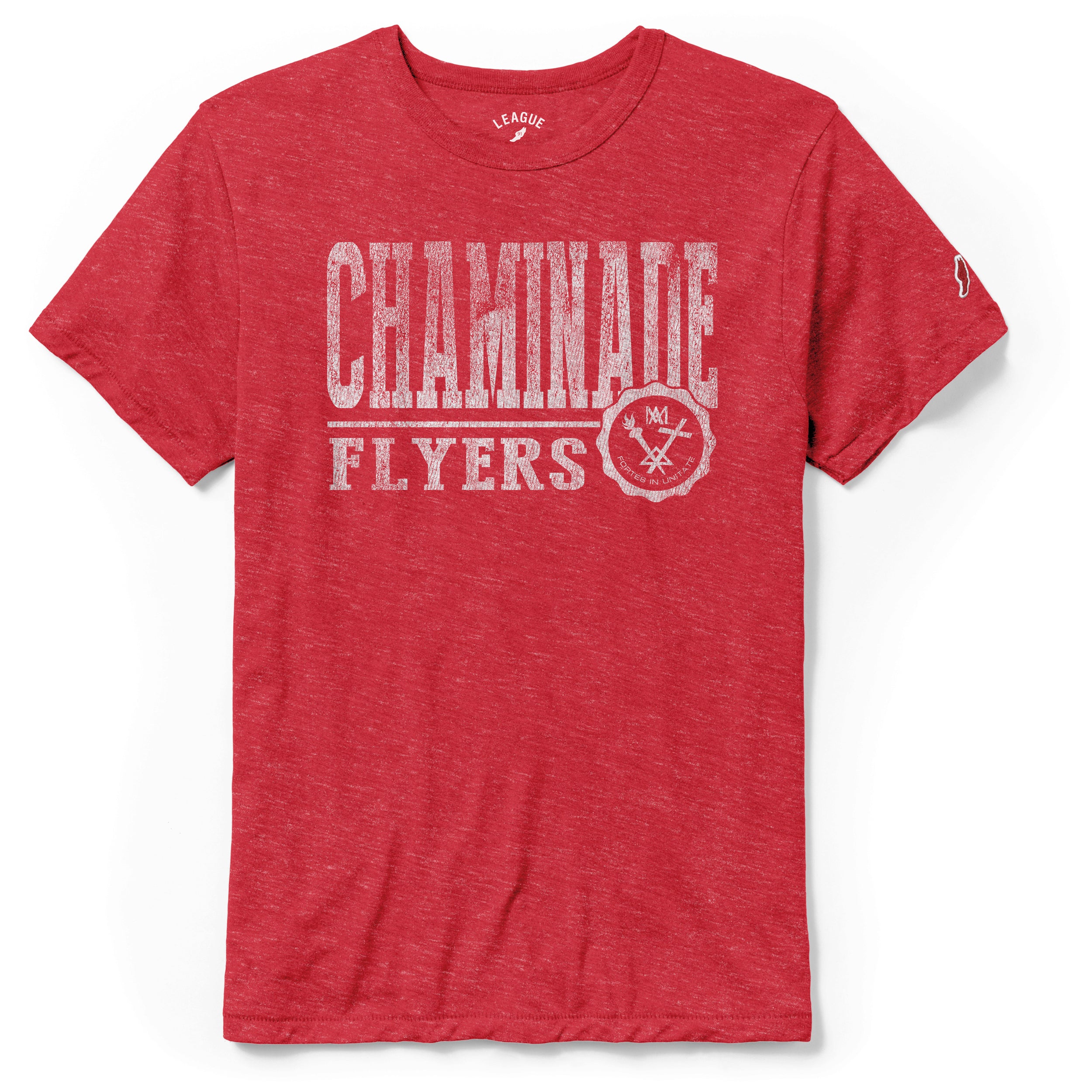 Legacy Chaminade School Seal Tee - Faded Red