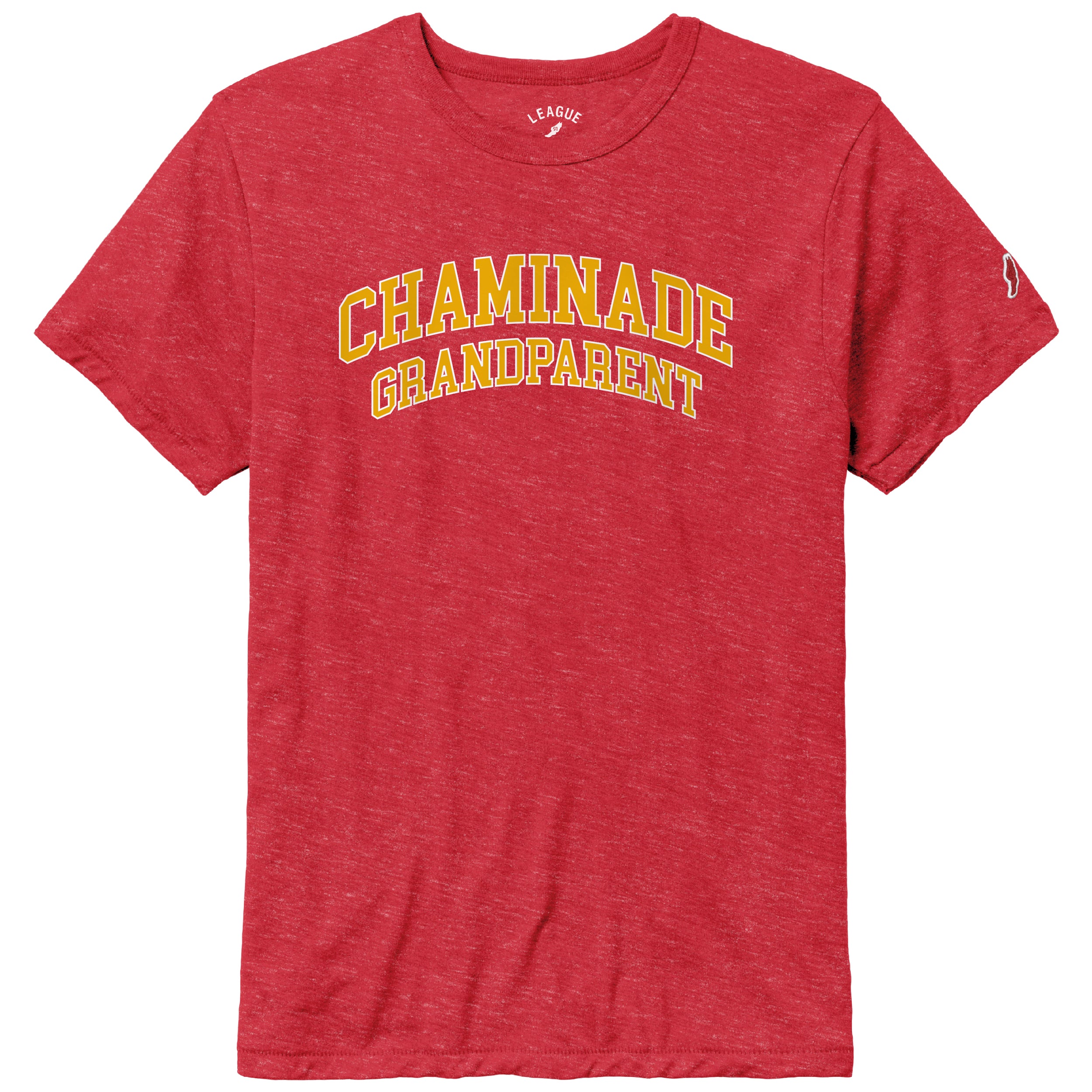 Chaminade Grandparent Tee Heather True Red