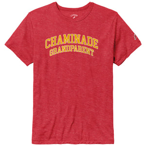Chaminade Grandparent Tee Heather True Red
