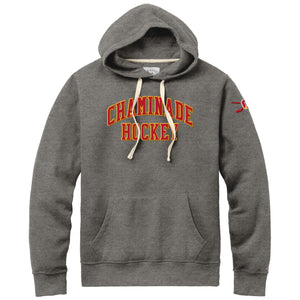 Embroidered Legacy Hockey Hoodie Grey