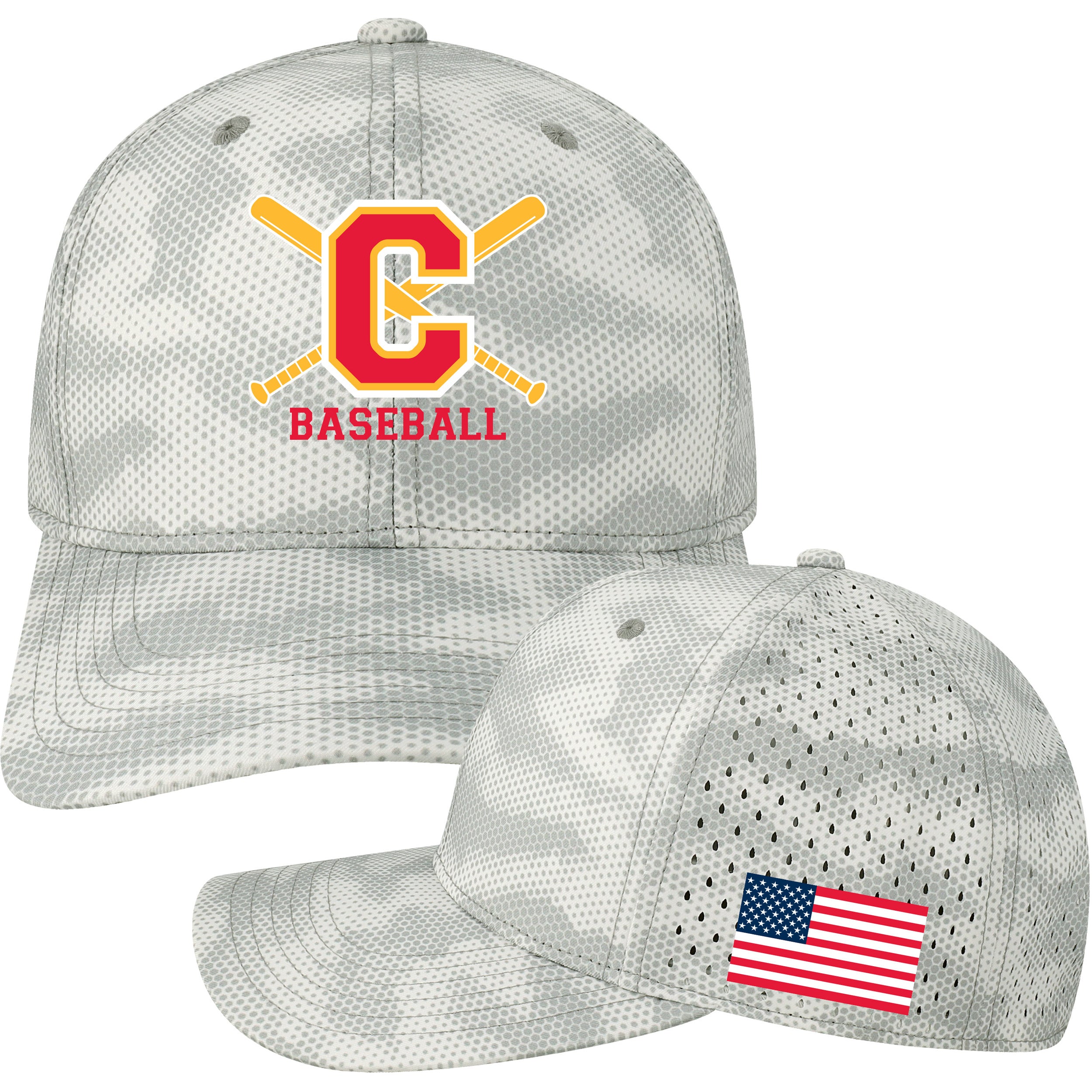 Legacy Baseball Grey camo Rempa Hat