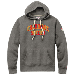 New - Embroidered Legacy Soccer Hoodie Grey - Arrived