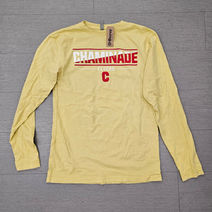 Legacy Gold Pigment Dyed Long Sleeve - Chaminade Diagonal (Pineapple)