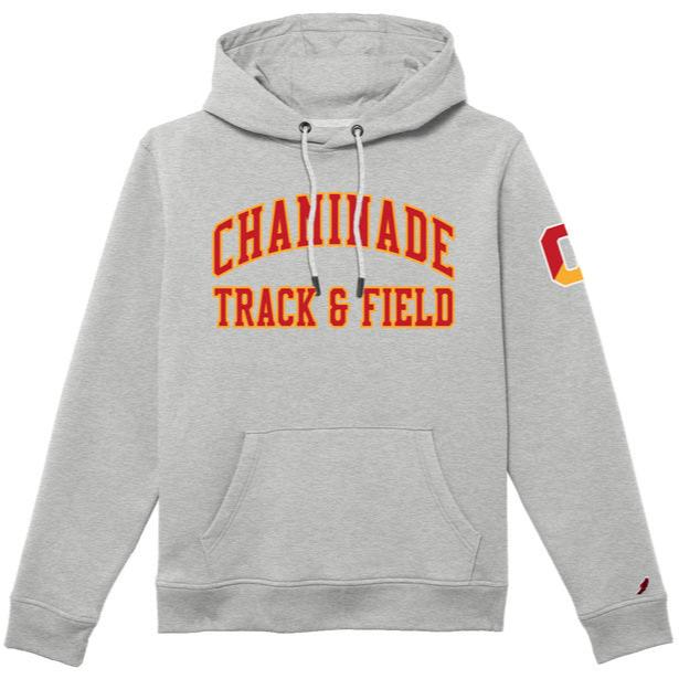 New - Embroidered Legacy Track & Field Updated Hoodie Grey