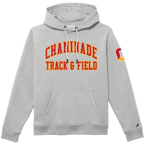 New - Embroidered Legacy Track & Field Updated Hoodie Grey