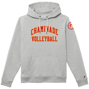 New - Embroidered Legacy Volleyball Hoodie Grey - Limited - 12 Left