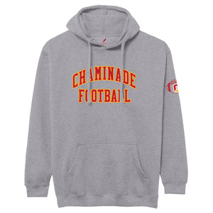 Embroidered Legacy Football Hoodie Grey
