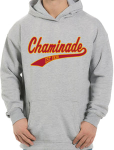 New - ES Sports - Chaminade Est. 1930 - Open Bottom Hoodie - Grey