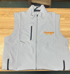 Zero Restriction - Mens Full Zip Vest Grey