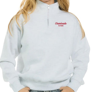 New - ES Sports - 1/4 Zip Womens Chaminade Flyers