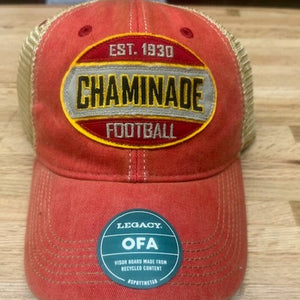 Legacy Football Trucker Hat - Red (New Design)