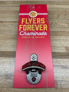 Legacy Red Flyers Forever Wall Mount Bottle Opener