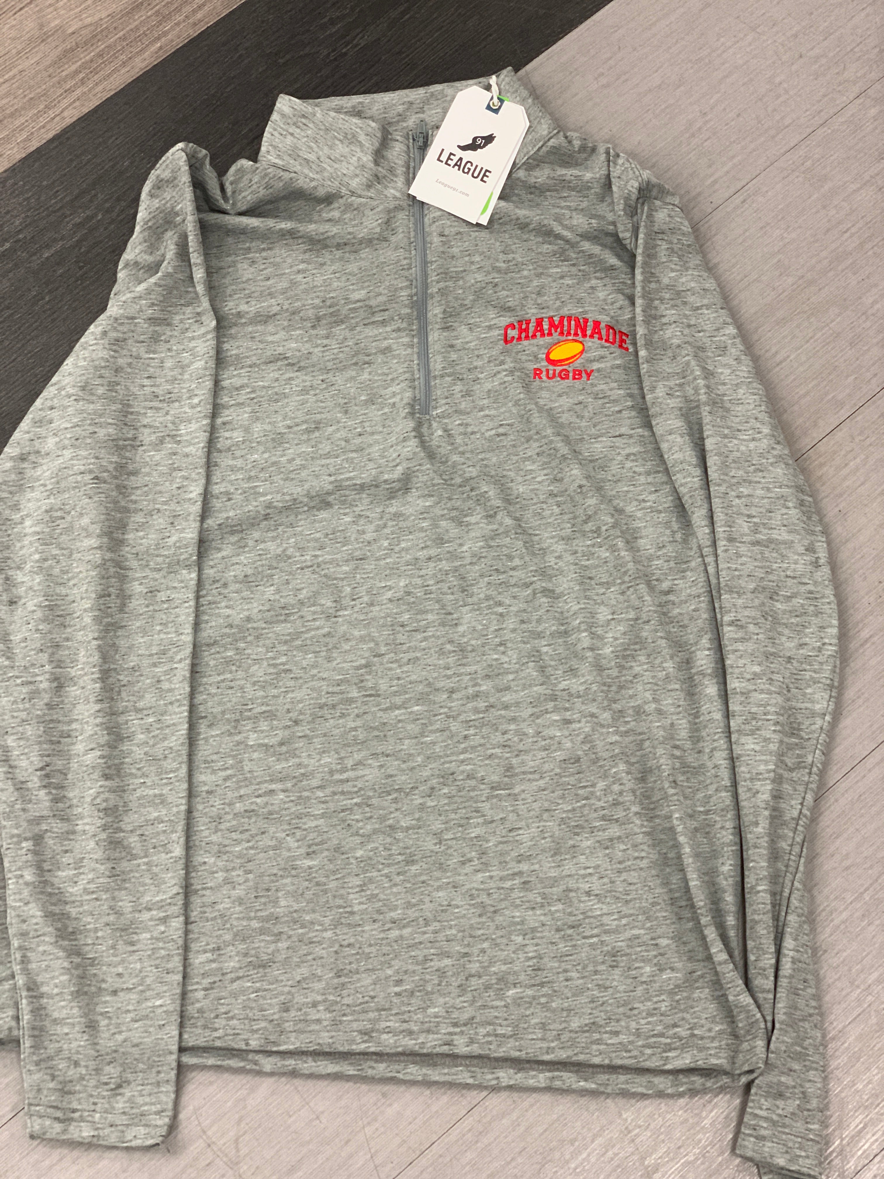 Legacy Rugby 1/4 Zip -Gray