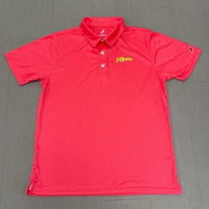 Saturday Polo Shirt - Red Houndstooth FINAL SALE