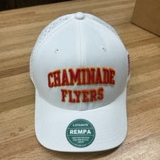Legacy White Rempa w/Chaminade Flyers & Flag Hat