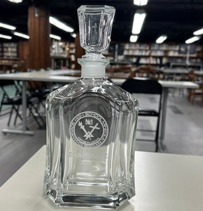 Jardine Crystal Whiskey Decanter with Seal