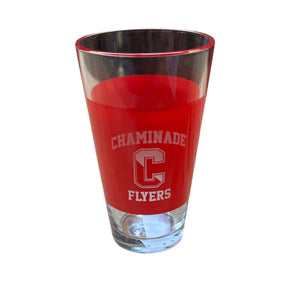 Jardine Chaminade C Flyers Red PInt Glass
