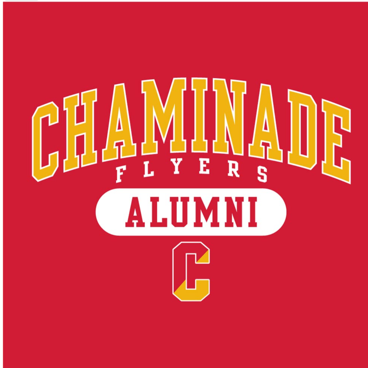 New - Alumni Tee -Red Performance  Short Sleeve Performance - Champion