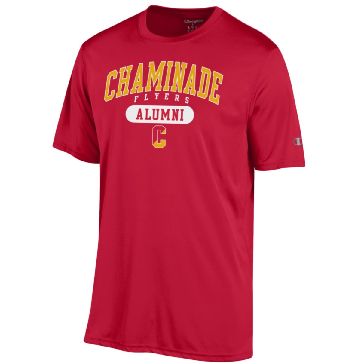 New - Alumni Tee -Red Performance  Short Sleeve Performance - Champion