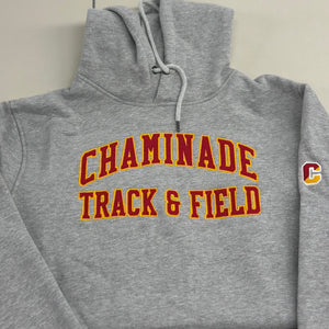 New - Embroidered Legacy Track & Field Updated Hoodie Grey