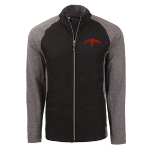 New - Cutter & Buck Adapt Eco Knit Hybrid Recycled Mens Full Zip Jacket - MCC00032