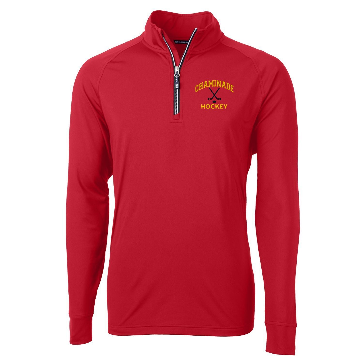 Cutter & Buck Men's 1/4 zip Hockey  - Red - MCK01143