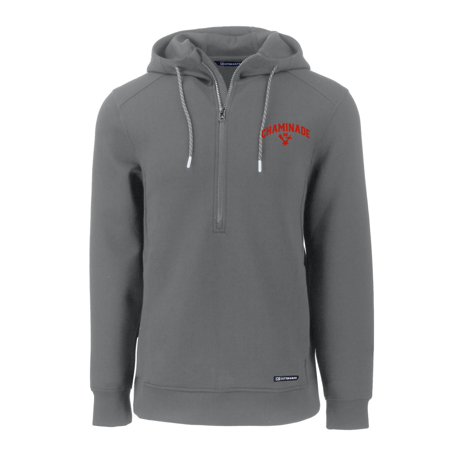 Cutter & Buck Men's Roam Eco Half Zip Pullover Hoodie - MCK01279- EG Grey OR Black