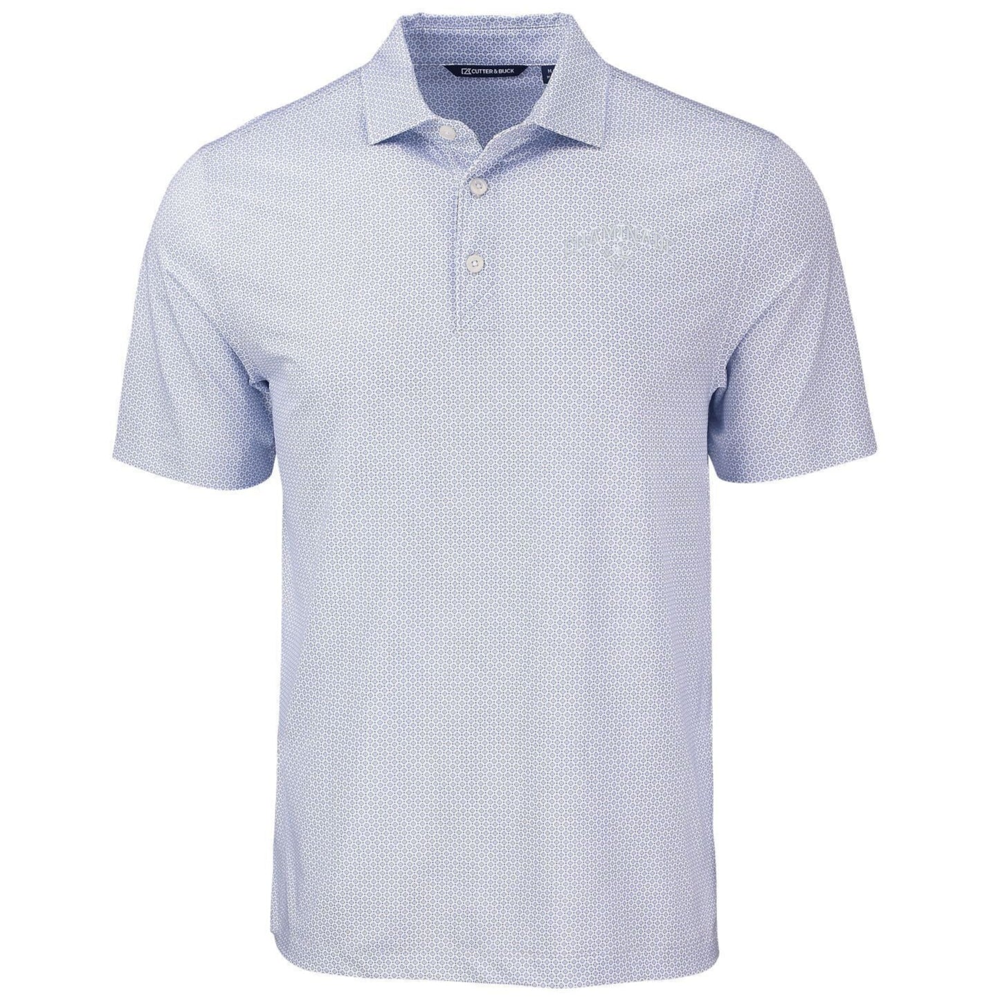 New - Cutter & Buck - Pike Eco Diamond Dot Print Recycled Mens Polo  MCK01343 - HYC