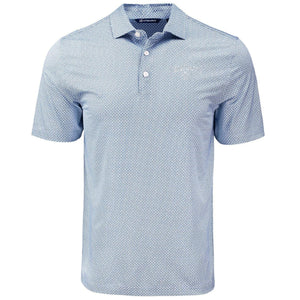 Cutter & Buck - Pike Eco Diamond Dot Print Recycled Mens Polo MCK01343 - NVBU