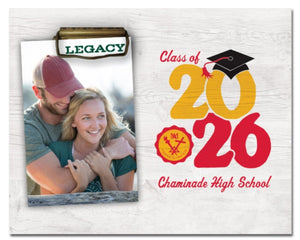 New - Legacy Chaminade 2026 Wood  Picture Frame
