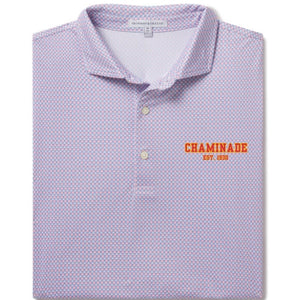 New - Fairway & Greene - Mens Short Sleeve Freedom Print Polo w/ Flag