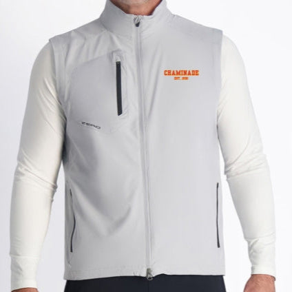 Zero Restriction - Mens Full Zip Vest Grey