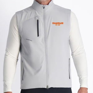 Zero Restriction - Mens Full Zip Vest Grey