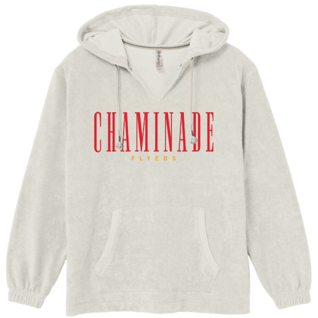 New - Legacy Womens Bonfire Chaminade Flyers V-Neck Hoodie