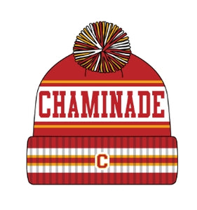 New - Pukka Cuffed Winter Knit Hat - Chaminade White Strip