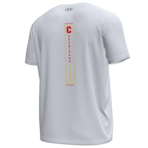 New - Under Armour White Chaminade Flyers Tech Performance Tee front/back