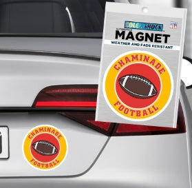 Car Magnet Round Assorted