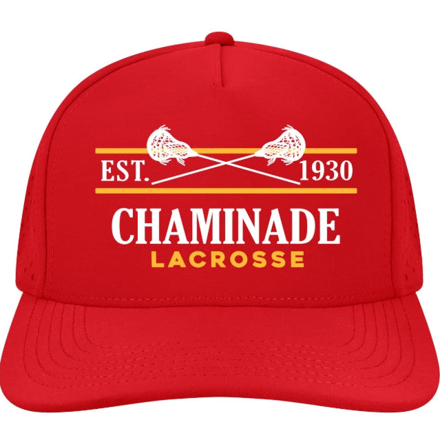 New - Legacy Cut Above Red Lacrosse Hat