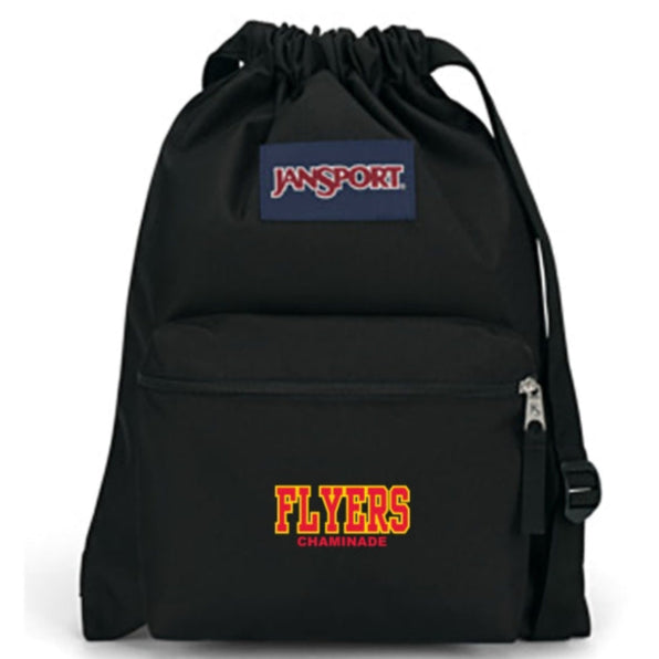 New - Jansport Draw Sack Bag - Black