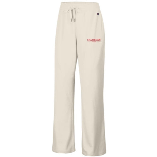New - Champion Womens Sueded Soft Touch Wide Leg Pant - Ivory