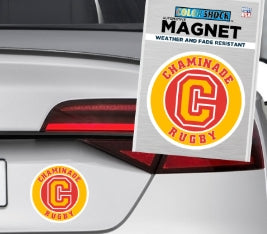 Car Magnet Round Assorted