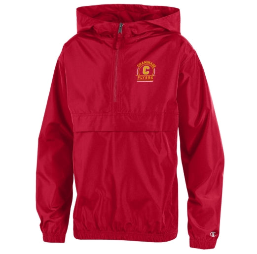 Youth - Champion Pack N Go Jacket  - Classic Red
