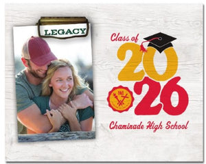 New - Legacy Chaminade 2026 Wood  Picture Frame