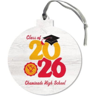 New - Chaminade 2026 Christmas Wood Ornament