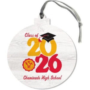 New - Chaminade 2026 Christmas Wood Ornament