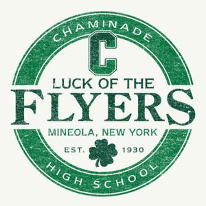 New - Luck Of The Flyers - Shamrock - Champion Chaminade Tee