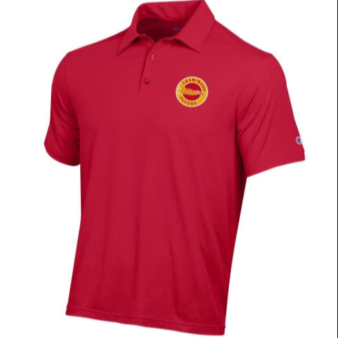 Champion Red Polo Shirt - Circle Chaminade Flyers