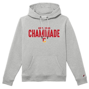 New - Legacy Vintage Grey Hoodie w/ scarlet Chaminade 1930 logo