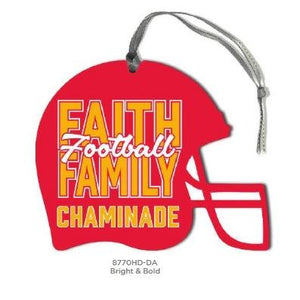 New - Legacy Football Christmas Wood Ornaments