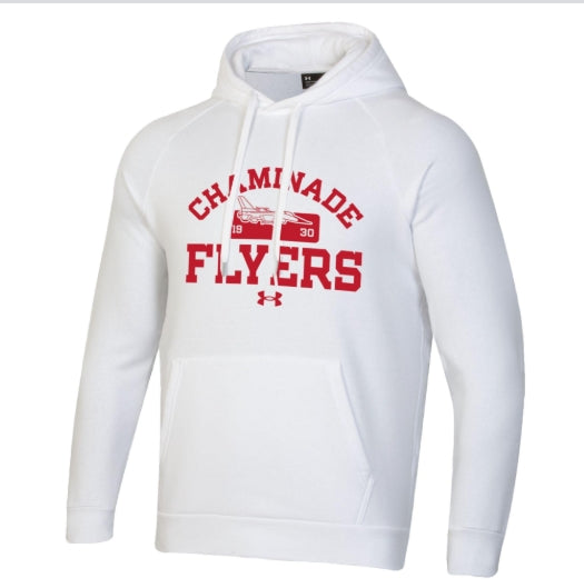 New - Under Armour - Mens All Day Hoodie - White Flyers Hoodie - Plane
